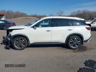 2023 Infiniti QX60 Luxe с VIN 5N1DL1FS5PC374874, выставлен на аукционе IAAI как лот 41754438 с пробегом 21 064 миль миль и . История ставок и продаж доступна на DreamBid. Изображение 14.
