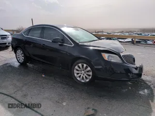 2015 Buick Verano with VIN 1G4PP5SK5F4146736, listed as a Copart auction lot 50819355 with 0 mi miles and Salvage Title. Bid and sale history available at carsss.com. Image 4.