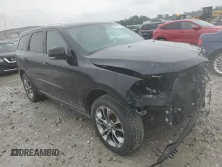 2019 Dodge Durango GT with VIN 1C4RDJDG4KC770535, listed as a Copart auction lot 59172145 with 102,480 mi miles and Salvage title. Bid and sale history available at DreamBid. Image 4.