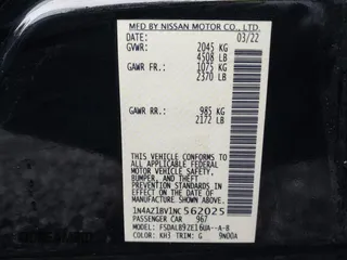 2022 Nissan LEAF S with VIN 1N4AZ1BV1NC562025, listed as a IAAI auction lot 41355907 with 26,350 mi miles and . Bid and sale history available at DreamBid. Image 9.
