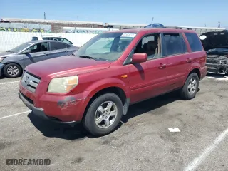 2006 Honda Pilot EX-L with VIN 5FNYF28586B012730, listed as a Copart auction lot 67161614 with 141,287 mi miles and Salvage Title. Bid and sale history available at carsss.com. Image 1.