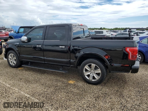 2016 Ford F-150 XL with VIN 1FTEW1CFXGFA55718, listed as a Copart auction lot 74540804 with Not Provided miles and Salvage Title. Bid and sale history available at DreamBid. Image 2.