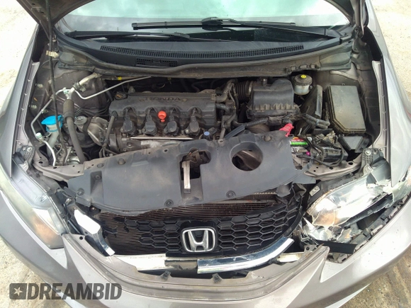 2015 Honda Civic Sedan EX-L with VIN 19XFB2F9XFE010430, listed as a IAAI auction lot 37841925 with 151,009 mi miles. Bid and sale history available at carsss.com. Image 10.