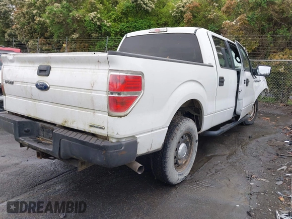 2013 Ford F-150 XL with VIN 1FTFW1CF1DKE95110, listed as a IAAI auction lot 41953854 with 1 mi miles. Bid and sale history available at carsss.com. Image 4.