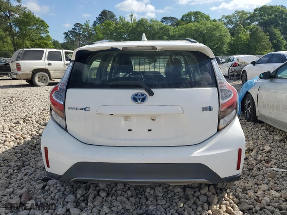 2018 Toyota Prius c One with VIN JTDKDTB32J1615604, listed as a Copart auction lot 52136775 with 66,643 mi miles and Clean Title. Bid and sale history available at carsss.com. Image 6.