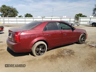2003 Cadillac CTS with VIN 1G6DM57N630124303, listed as a Copart auction lot 74633354 with 175,770 mi miles and Salvage Title. Bid and sale history available at carsss.com. Image 3.