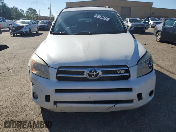 2008 Toyota RAV4 Ltd with VIN JTMZK31V385017595, listed as a Copart auction lot 47410585 with 225,329 mi miles and Salvage Title. Bid and sale history available at carsss.com. Image 5.