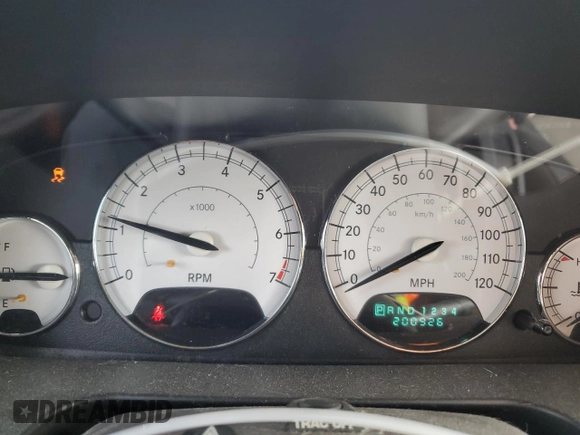 2005 Chrysler Sebring with VIN 1C3EL36R85N629878, listed as a Copart auction lot 81528804 with 200,926 mi miles and Salvage Title. Bid and sale history available at DreamBid. Image 9.