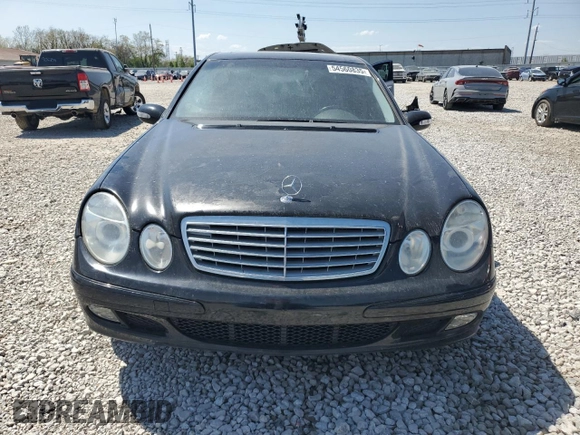 2003 Mercedes-Benz E-Class 3.2L with VIN WDBUF65J83A148754, listed as a Copart auction lot 54560835 with 106,714 mi miles and Salvage Title. Bid and sale history available at carsss.com. Image 5.