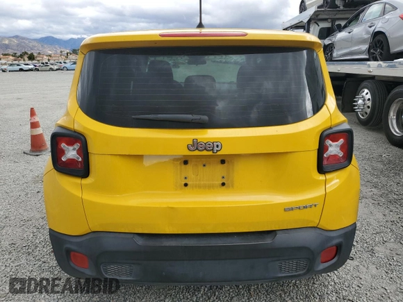 2017 Jeep Renegade Sport с VIN ZACCJAAH2HPF06083, выставлен на аукционе Copart как лот 44412695 с пробегом 230 387 миль миль и Чистый • Clean title. История ставок и продаж доступна на DreamBid. Изображение 6.