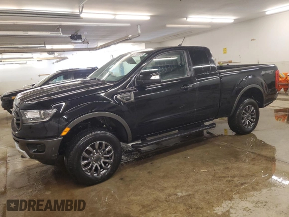 2021 Ford Ranger XL with VIN 1FTER1FH2MLD64522, listed as a Copart auction lot 47803675 with 20,441 mi miles and Salvage Title. Bid and sale history available at DreamBid. Image 1.