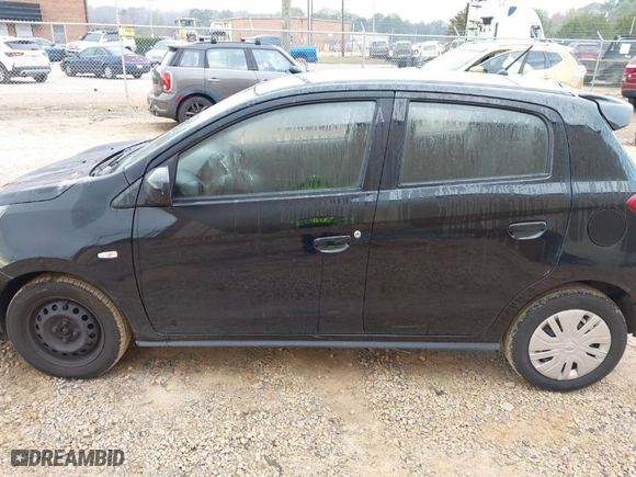 2019 Mitsubishi Mirage ES with VIN ML32A3HJ7KH013016, listed as a IAAI auction lot 40892572 with 139,009 mi miles. Bid and sale history available at carsss.com. Image 14.