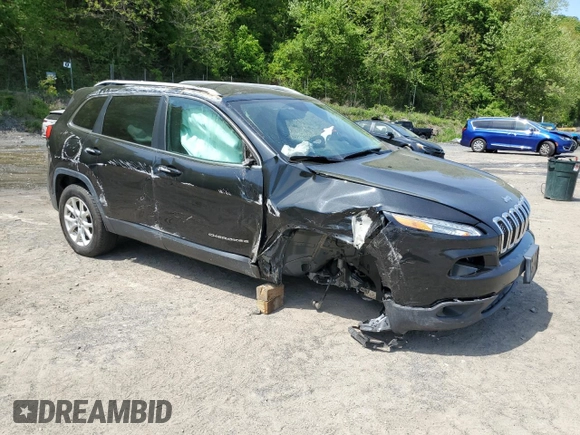2016 Jeep Cherokee Latitude with VIN 1C4PJMCB8GW299843, listed as a Copart auction lot 56159075 with 76,159 mi miles and Salvage title. Bid and sale history available at DreamBid. Image 4.