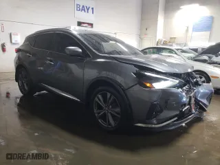 2020 Nissan Murano Platinum with VIN 5N1AZ2DS7LN111813, listed as a Copart auction lot 42609655 with 70,641 mi miles and Salvage Title. Bid and sale history available at carsss.com. Image 4.