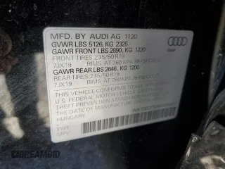 2021 Audi Q3 S line Premium with VIN WA1DECF30M1056407, listed as a Copart auction lot 63602502 with 23,780 mi miles. Bid and sale history available at carsss.com. Image 10.