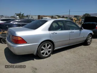 2002 Acura RL with VIN JH4KA96532C005514, listed as a Copart auction lot 59816415 with 166,491 mi miles and Salvage title. Bid and sale history available at DreamBid. Image 3.