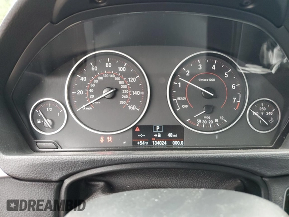 2016 BMW 3 Series 328i xDrive z VIN WBA8E3C58GK501954, wystawiony jako Copart lot #57365135 z przebiegiem 134 024 mil mil oraz Szkoda całkowita • Salvage title. Historia ofert i sprzedaży dostępna na DreamBid. Obrazek 9.