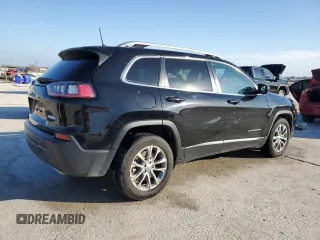2021 Jeep Cherokee Latitude Lux with VIN 1C4PJLMX5MD107631, listed as a Copart auction lot 87474524 with 87,041 mi miles and Salvage Title. Bid and sale history available at carsss.com. Image 3.