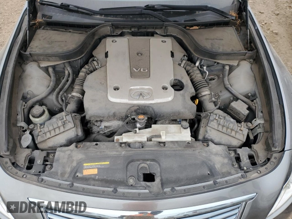 2012 Infiniti G25 x with VIN JN1DV6AR5CM861452, listed as a Copart auction lot 83300584 with 81,057 mi miles and Clean Title. Bid and sale history available at DreamBid. Image 11.