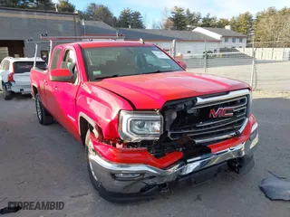 2016 GMC Sierra 1500 SLE with VIN 1GTV2MEC1GZ297344, listed as a IAAI auction lot 41234813 with 155,013 mi miles. Bid and sale history available at carsss.com. Image 1.