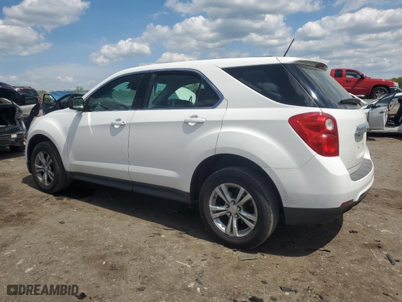2014 Chevrolet Equinox LS with VIN 2GNFLEEK3E6227200, listed as a Copart auction lot 54310165 with 117,408 mi miles and Clean Title. Bid and sale history available at carsss.com. Image 2.