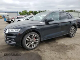 2018 Audi SQ5 Prestige with VIN WA1C4AFY5J2043298, listed as a Copart auction lot 53654434 with 135,553 mi miles and . Bid and sale history available at DreamBid. Image 1.