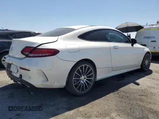 2017 Mercedes-Benz C 300 with VIN WDDWJ4JB1HF378289, listed as a Copart auction lot 52570555 with 106,355 mi miles and Salvage Title. Bid and sale history available at carsss.com. Image 3.