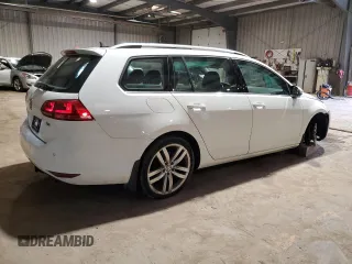 2015 Volkswagen Golf SportWagen TDI SE with VIN 3VWCA7AU6FM520453, listed as a Copart auction lot 46924395 with 101,948 mi miles and Salvage Title. Bid and sale history available at carsss.com. Image 3.