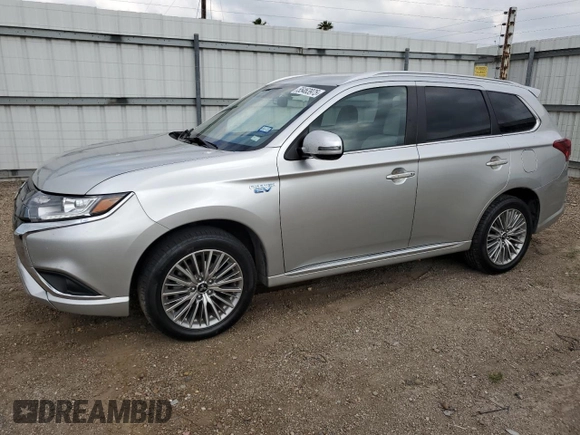 2022 Mitsubishi Outlander SEL with VIN JA4J2VA79NZ050500, listed as a Copart auction lot 55463975 with 81,233 mi miles and Salvage title. Bid and sale history available at DreamBid. Image 1.