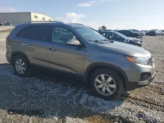 2012 Kia Sorento LX with VIN 5XYKT4A20CG276328, listed as a Copart auction lot 44186065 with 128,218 mi miles and Salvage Title. Bid and sale history available at carsss.com. Image 4.