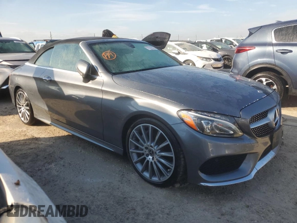 2018 Mercedes-Benz C 300 with VIN WDDWK4JB3JF605971, listed as a Copart auction lot 75221974 with Not Provided miles and Non Repairable. Bid and sale history available at DreamBid. Image 4.
