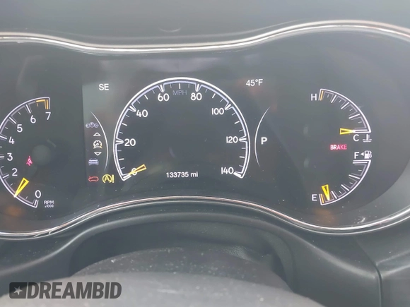2019 Jeep Grand Cherokee Altitude with VIN 1C4RJEAG3KC572713, listed as a IAAI auction lot 41348420 with 133,735 mi miles and . Bid and sale history available at DreamBid. Image 7.