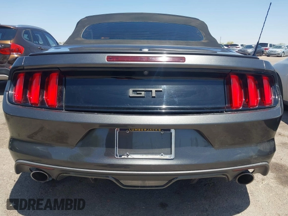 2017 Ford Mustang GT Premium z VIN 1FATP8FFXH5287242, wystawiony jako IAAI lot #42294315 z przebiegiem 92 831 mil mil oraz . Historia ofert i sprzedaży dostępna na DreamBid. Obrazek 16.