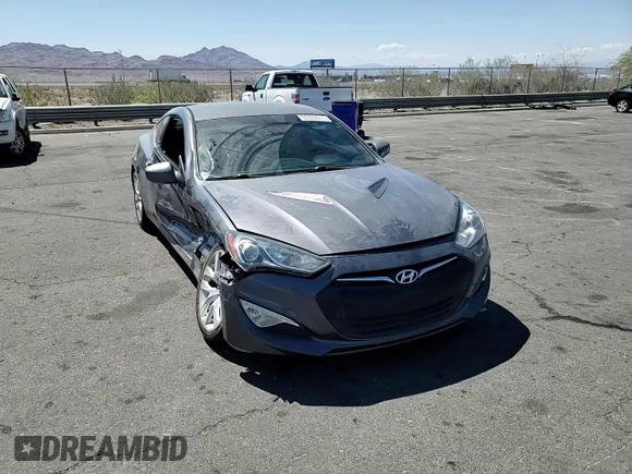 2014 Hyundai Genesis Coupe 2.0T with VIN KMHHT6KD2EU121329, listed as a Copart auction lot 55333915 with 78,438 mi miles and Salvage title. Bid and sale history available at DreamBid. Image 13.