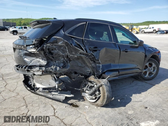 2024 Ford Escape ST-Line with VIN 1FMCU0MN7RUA04409, listed as a Copart auction lot 54306615 with 16,518 mi miles and Salvage Title. Bid and sale history available at DreamBid. Image 3.