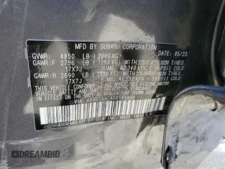 2024 Subaru Outback with VIN 4S4BTAAC4R3109860, listed as a Copart auction lot 54269705 with 5,188 mi miles and Salvage title. Bid and sale history available at DreamBid. Image 14.