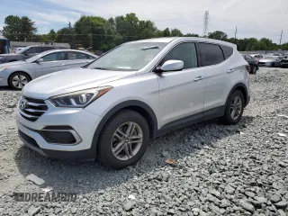 2017 Hyundai Santa Fe 2.4L with VIN 5XYZT3LBXHG485797, listed as a Copart auction lot 57067725 with 177,434 mi miles and Salvage title. Bid and sale history available at DreamBid. Image 1.