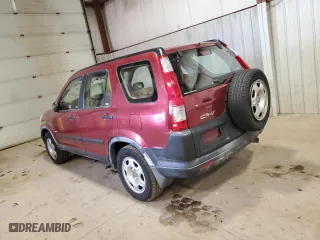 2005 Honda CR-V LX with VIN JHLRD78575C049127, listed as a Copart auction lot 45954375 with 61,572 mi miles and Salvage Title. Bid and sale history available at carsss.com. Image 2.