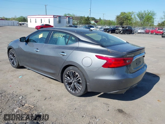 2017 Nissan Maxima SR with VIN 1N4AA6AP1HC387058, listed as a IAAI auction lot 42112287 with 128,460 mi miles and . Bid and sale history available at DreamBid. Image 3.