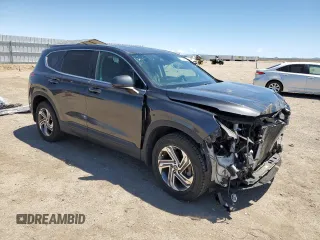 2021 Hyundai Santa Fe SE with VIN 5NMS14AJ2MH366584, listed as a Copart auction lot 57144915 with 62,613 mi miles and Salvage title. Bid and sale history available at DreamBid. Image 4.
