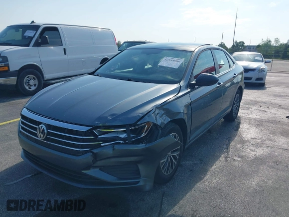 2019 Volkswagen Jetta S с VIN 3VWC57BU8KM120682, выставлен на аукционе IAAI как лот 42334806 с пробегом 54 610 миль миль и . История ставок и продаж доступна на DreamBid. Изображение 6.