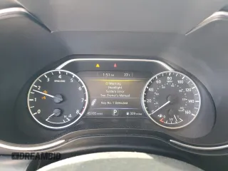 2020 Nissan Maxima Platinum with VIN 1N4AA6FV0LC366735, listed as a Copart auction lot 49395685 with 45,185 mi miles and Salvage Title. Bid and sale history available at DreamBid. Image 9.