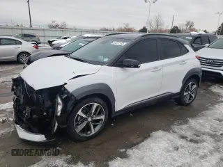 2020 Hyundai Kona Ultimate with VIN KM8K5CA51LU501400, listed as a Copart auction lot 37271133 with 49,482 mi miles. Bid and sale history available at carsss.com. Image 1.