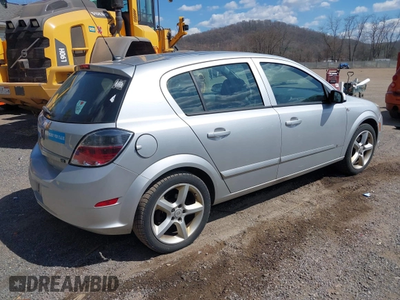 2008 Saturn Astra XE with VIN W08AR671585069270, listed as a IAAI auction lot 41867026 with 79,405 mi miles. Bid and sale history available at carsss.com. Image 4.