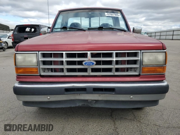 1991 Ford Ranger with VIN 1FTCR10U3MUE51367, listed as a Copart auction lot 47667965 with 385,128 mi miles and Clean Title. Bid and sale history available at carsss.com. Image 5.