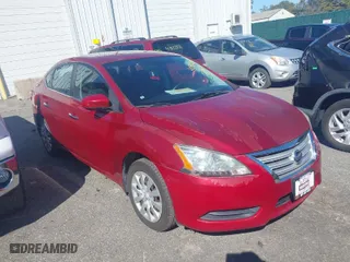 2014 Nissan Sentra SV with VIN 3N1AB7AP7EY236096, listed as a IAAI auction lot 41910890 with 81,595 mi miles. Bid and sale history available at carsss.com. Image 1.