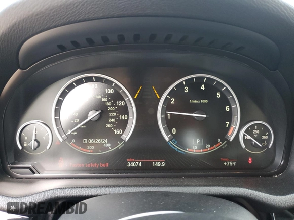 2018 BMW X4 xDrive28i with VIN 5UXXW3C56J0Z60753, listed as a Copart auction lot 60642114 with 34,074 mi miles and Salvage Title. Bid and sale history available at carsss.com. Image 9.