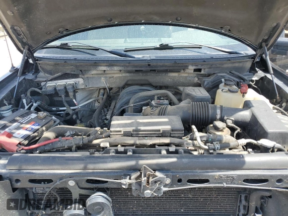 2010 Ford F-150 XL with VIN 1FTEW1E89AFB36912, listed as a Copart auction lot 59979485 with 99,476 mi miles and Salvage title. Bid and sale history available at DreamBid. Image 11.