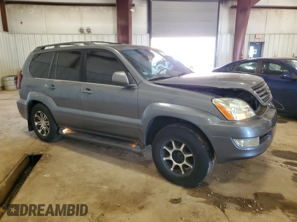 2003 Lexus GX 470 with VIN JTJBT20X730014732, listed as a Copart auction lot 56575065 with 279,704 mi miles and Clean Title. Bid and sale history available at DreamBid. Image 4.