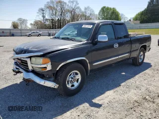 2004 GMC Sierra 1500 SLE with VIN 2GTEC19VX41275970, listed as a Copart auction lot 50577575 with 178,442 mi miles and Salvage Title. Bid and sale history available at DreamBid. Image 1.